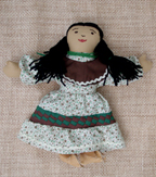 Native American Muskogee Doll