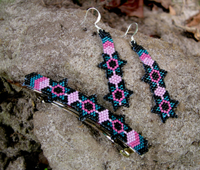 Beaded Star Set