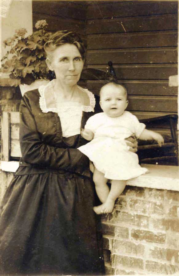 Grandmother and Granddaughter Streetman