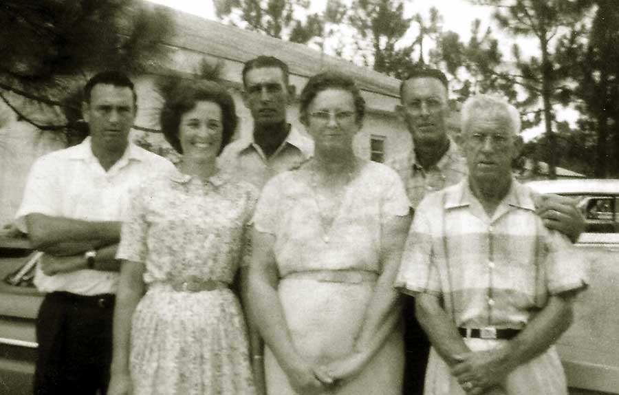 Grandma Josie, Grandaddy Mac and their children