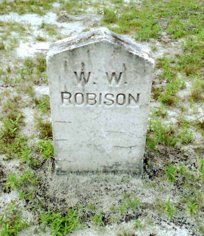 W. W. Robison's grave