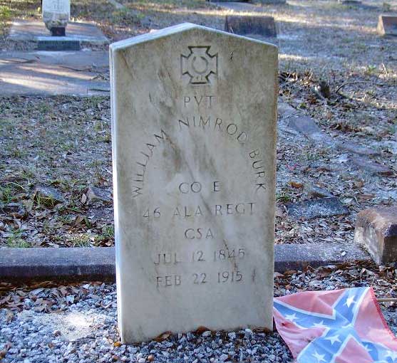 William Nimrod Burke grave