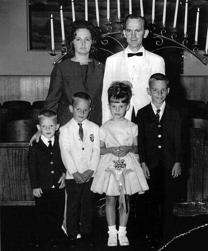 Flower Girl and Family