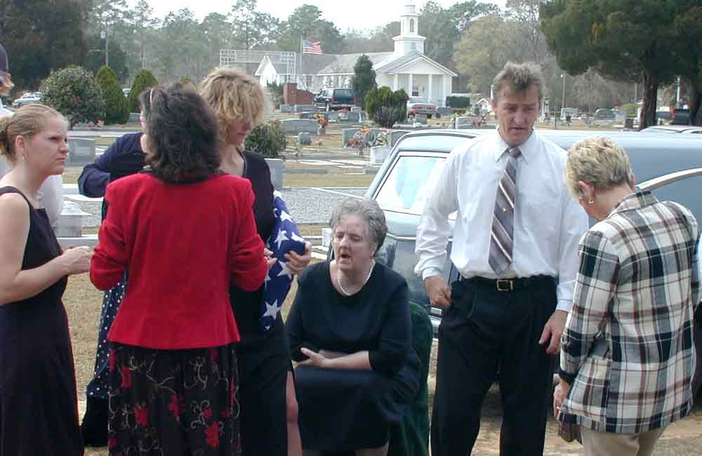 Ronald's funeral
