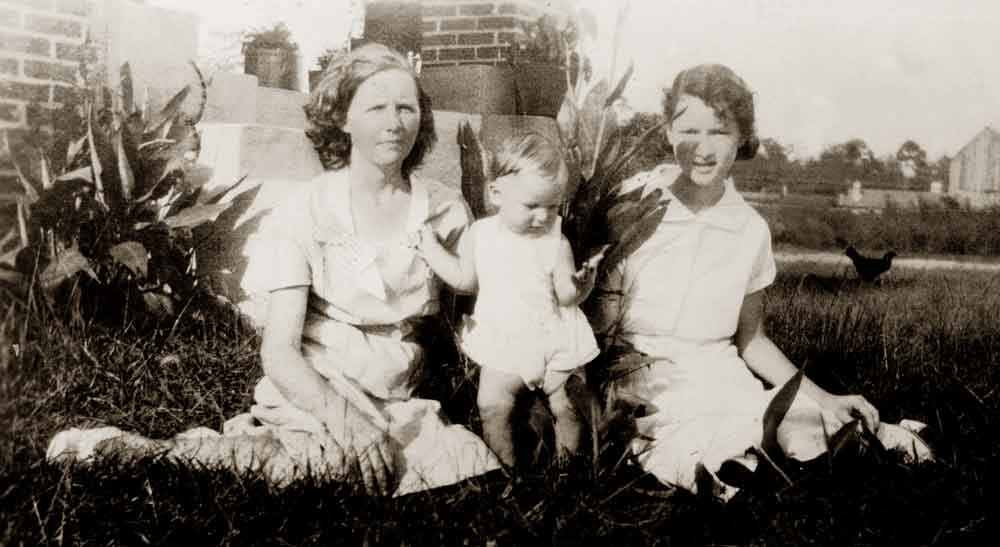 Aunt Winnie, Delano and Ruth 